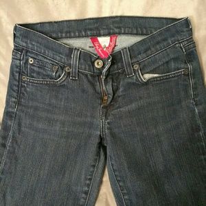 Lucky Brand dark wash zoe jean